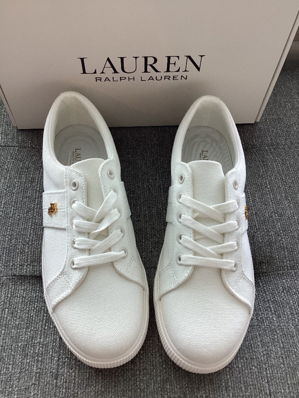 Lauren Ralph Lauren Women's Janson II Lace-Up Sneakers - Picture 1 of 16